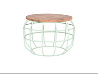 Salontafel label51, pixel, mint/naturel - afbeelding 1 van  1