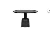 Salontafel label51, wink, zwart - afbeelding 1 van  3