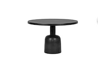 Salontafel label51, wink, zwart - afbeelding 1 van  3