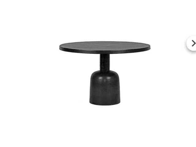 Salontafel label51, wink, zwart - afbeelding 1 van  4