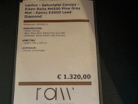Salontafel leolux, canopy, lead diamond - afbeelding 2 van  5