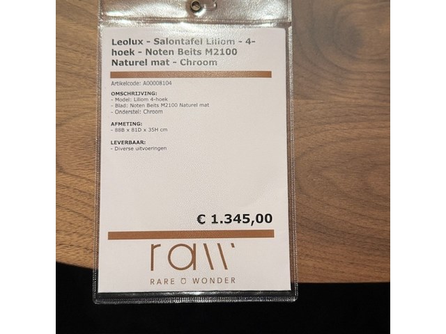 Salontafel leolux, lillom - afbeelding 2 van  5