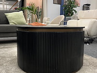 Salontafel london rond, zwart - afbeelding 2 van  5