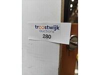 Salontafel mango hout met draadstaal, doorsnee 60 cm - afbeelding 3 van  3