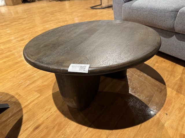 Salontafel, mangohout, doorsnee 70 cm - afbeelding 1 van  3