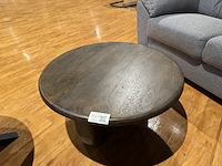 Salontafel, mangohout, doorsnee 70 cm - afbeelding 2 van  3