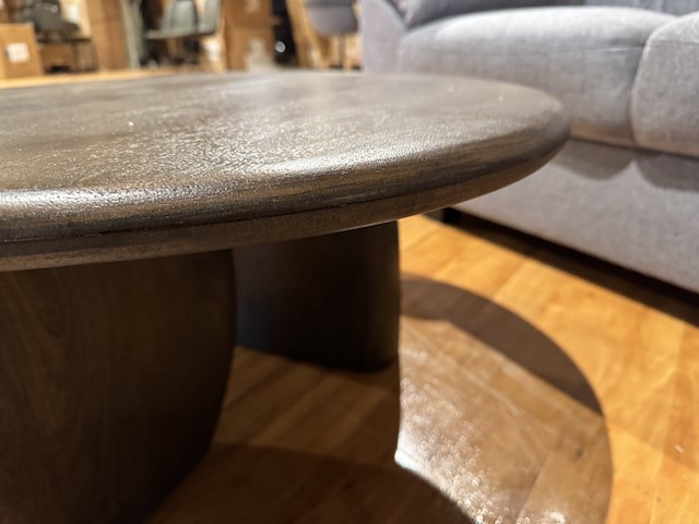 Salontafel, mangohout, doorsnee 70 cm - afbeelding 3 van  3