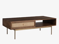 Salontafel, mangohout walnoot - afbeelding 1 van  1