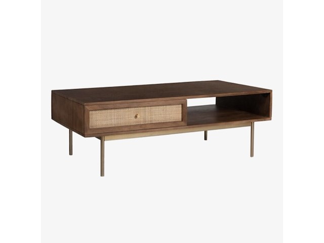 Salontafel, mangohout walnoot - afbeelding 1 van  1