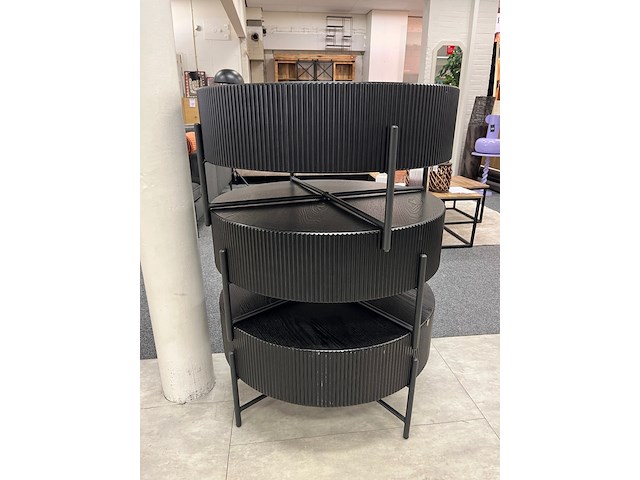 Salontafel marit, mango, zwart - afbeelding 3 van  4