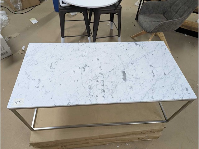 Salontafel marmer look - afbeelding 3 van  3