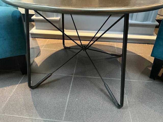 Salontafel metaal - afbeelding 3 van  3