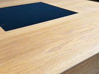 Salontafel, naturelhout, 100x100 cm - afbeelding 2 van  2