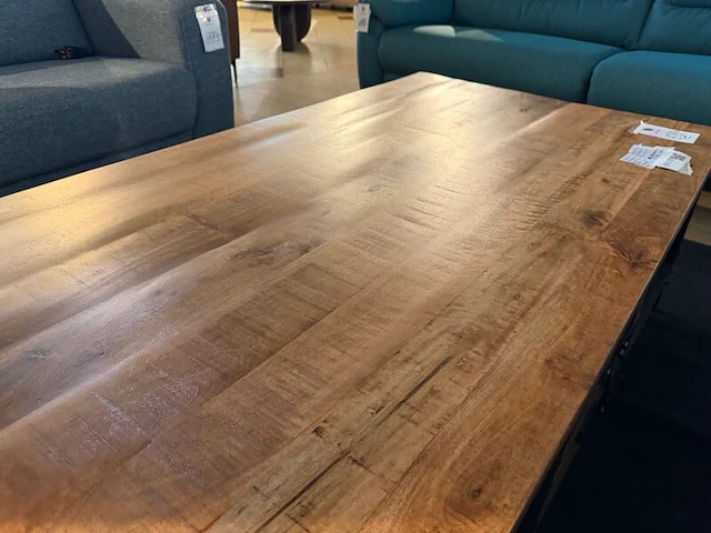Salontafel, open, 4 lades bruin - afbeelding 6 van  7