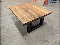 Salontafel oud eiken 90x90cm