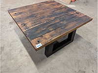 Salontafel oud eiken 95x95cm