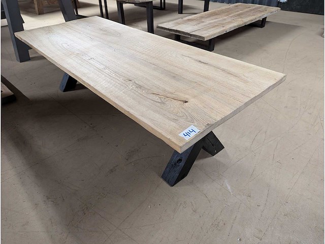 Salontafel oud grenen 160 x 65cm - afbeelding 1 van  2