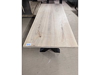 Salontafel oud grenen 160 x 65cm - afbeelding 2 van  2