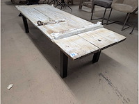 Salontafel oude deur 180x67cm - afbeelding 1 van  3