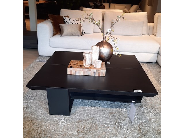 Salontafel qliv, crossings, zwart - afbeelding 3 van  8