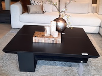 Salontafel qliv, crossings, zwart - afbeelding 3 van  8