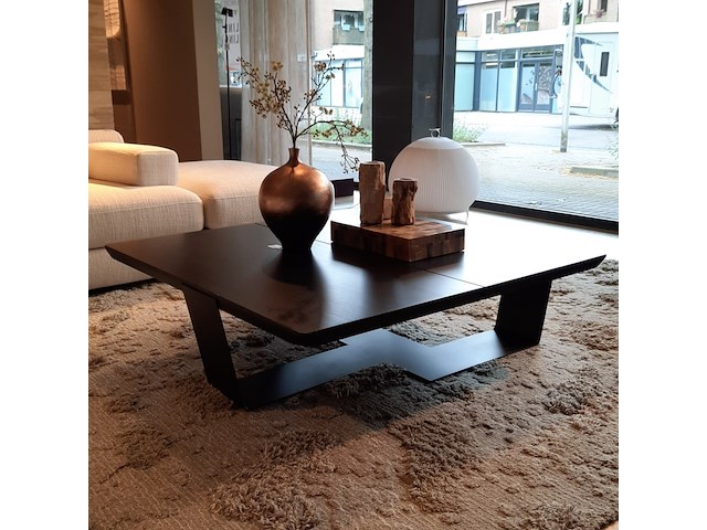 Salontafel qliv, crossings, zwart - afbeelding 4 van  8
