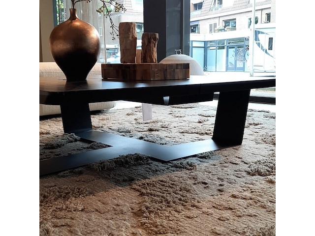 Salontafel qliv, crossings, zwart - afbeelding 6 van  8