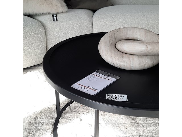 Salontafel qliv, to be served, zwart - afbeelding 3 van  6