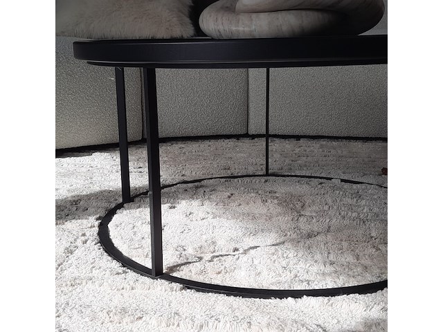 Salontafel qliv, to be served, zwart - afbeelding 6 van  6