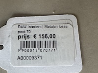 Salontafel raw interiors, zwart - afbeelding 2 van  2