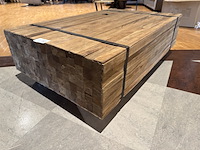 Salontafel, recycled teak - afbeelding 3 van  4