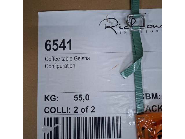 Salontafel, richmond, geisha coffee table - afbeelding 6 van  7