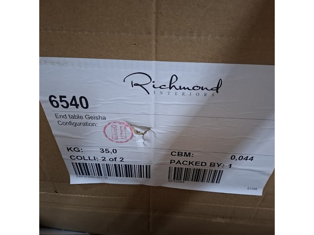 Salontafel, richmond, geisha coffee table - afbeelding 5 van  9