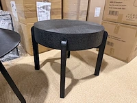 Salontafel rond label51, zwart - afbeelding 3 van  4