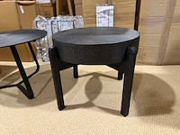 Salontafel rond label51, zwart - afbeelding 4 van  4
