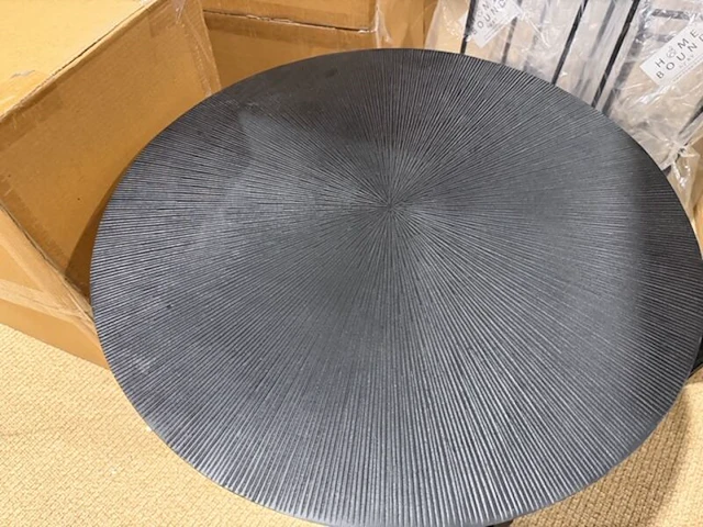 Salontafel rond label51, zwart - afbeelding 3 van  6