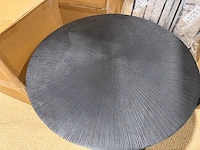 Salontafel rond label51, zwart - afbeelding 3 van  6