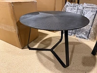 Salontafel rond label51, zwart - afbeelding 4 van  6