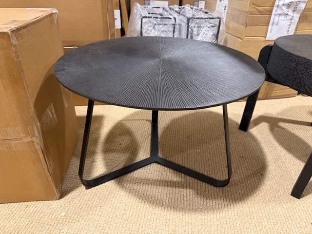 Salontafel rond label51, zwart - afbeelding 6 van  6