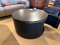 Salontafel rond tower, zwart - afbeelding 4 van  5