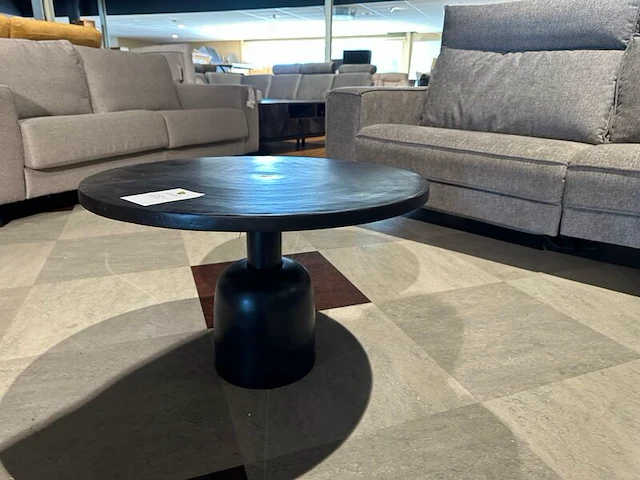 Salontafel, rond, zwart - afbeelding 4 van  5