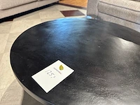 Salontafel, rond, zwart - afbeelding 5 van  5