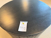 Salontafel, rond zwart - afbeelding 6 van  6