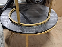 Salontafel set 3-delig, rond - afbeelding 5 van  5