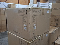 Salontafel set, actona, dice coffee table set, top paper grey marble - afbeelding 5 van  6