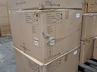 Salontafel set, actona, dice coffee table set, top paper grey marble - afbeelding 5 van  6