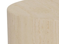 Salontafel set, actona, dice coffee table set, top paper travertine - afbeelding 3 van  8