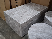 Salontafel set, actona, dice coffee table set - afbeelding 7 van  10