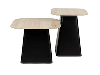 Salontafel set van 2, housecraft living, baru travetin-look - afbeelding 1 van  9
