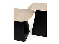 Salontafel set van 2, housecraft living, baru travetin-look - afbeelding 5 van  9